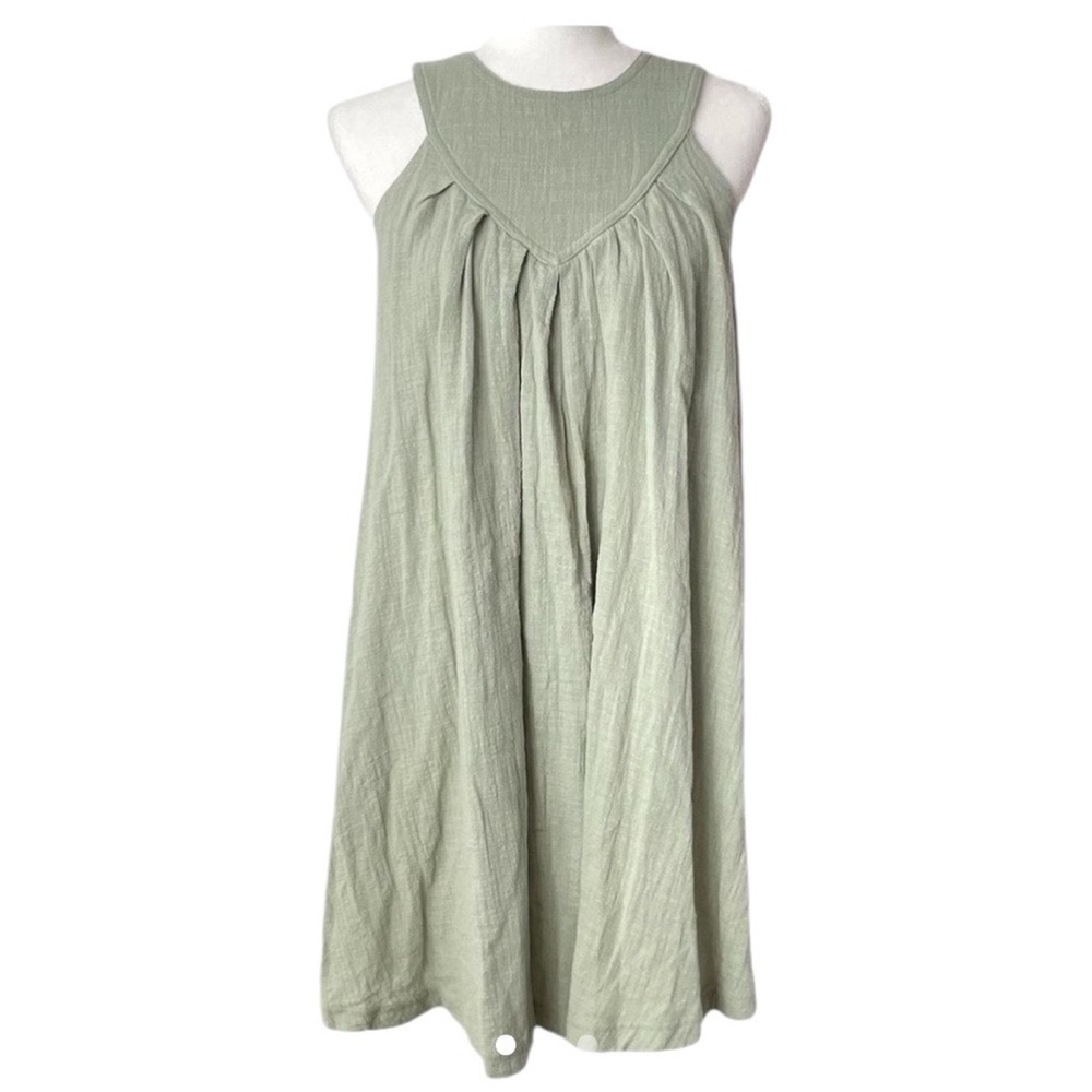 New Soho Apparel LTD Green Dress Womens Olive  Medium BNWT